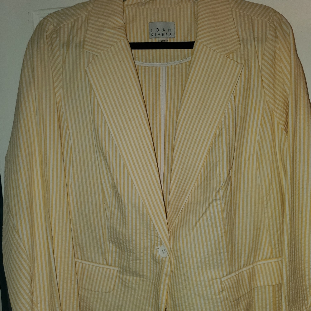 Seersucker blazer